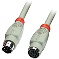 LINDY PS-2 Cable- 10m - Cable PS-2 (10m- 10 m- Male Connector-Female Connector- Gris)